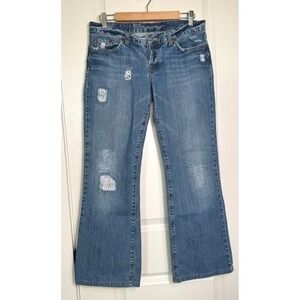 Lucky Brand Sweet Dream Jeans Size 10/30 Waist Bootcut Distressed Denim Women's